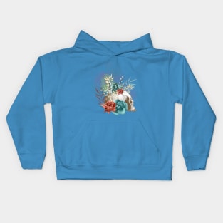 Boho Skull Left Facing Kids Hoodie